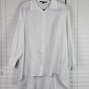 💛 Walter Baker Crisp White‎ Shirt. Size M